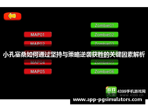 小孔塞桑如何通过坚持与策略逆袭获胜的关键因素解析